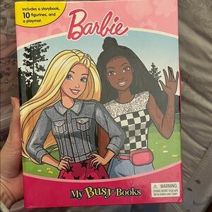 Barbie My Busy Books - Pink and Black